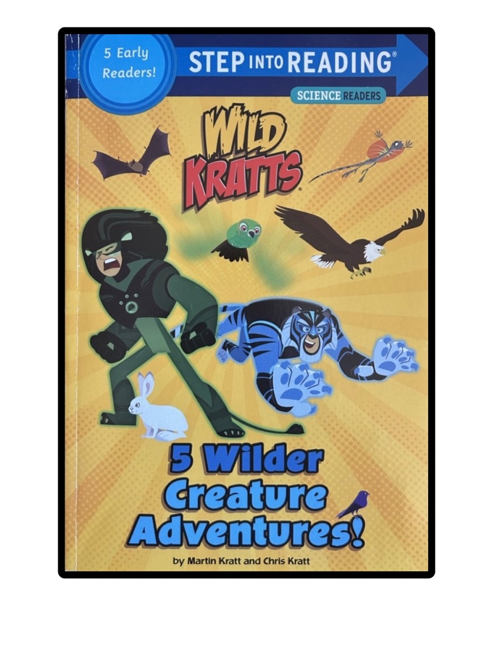 BUNDLE & SAVE🎉 Wild Kratts 5 Wilder Creature Adventures softcover Book